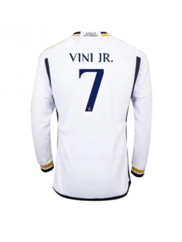 Billige Real Madrid Vinicius Junior #7 Hjemmedrakt 2023-24 Langermet
